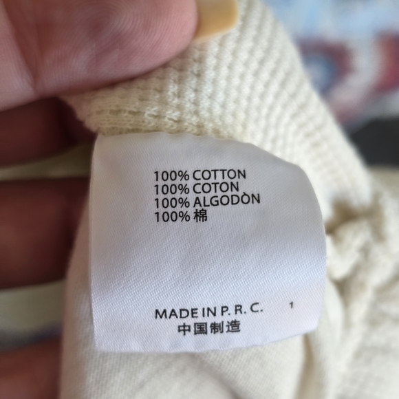 Brandy Melville OS Waffle Cream Athletic Shorts Summer Beach Vibes - Picture 10 of 10